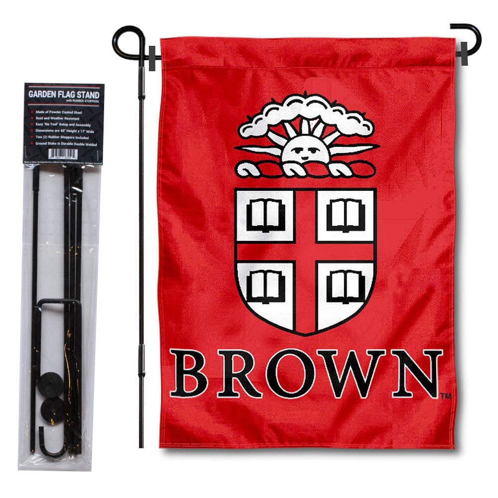 Brown Bears Garden Flag with Stand Holder