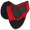 CHALLENGER Horse Quilted Endurance Contoured Barrel Gel Comfort Saddle Pad Red 39185RD view 1