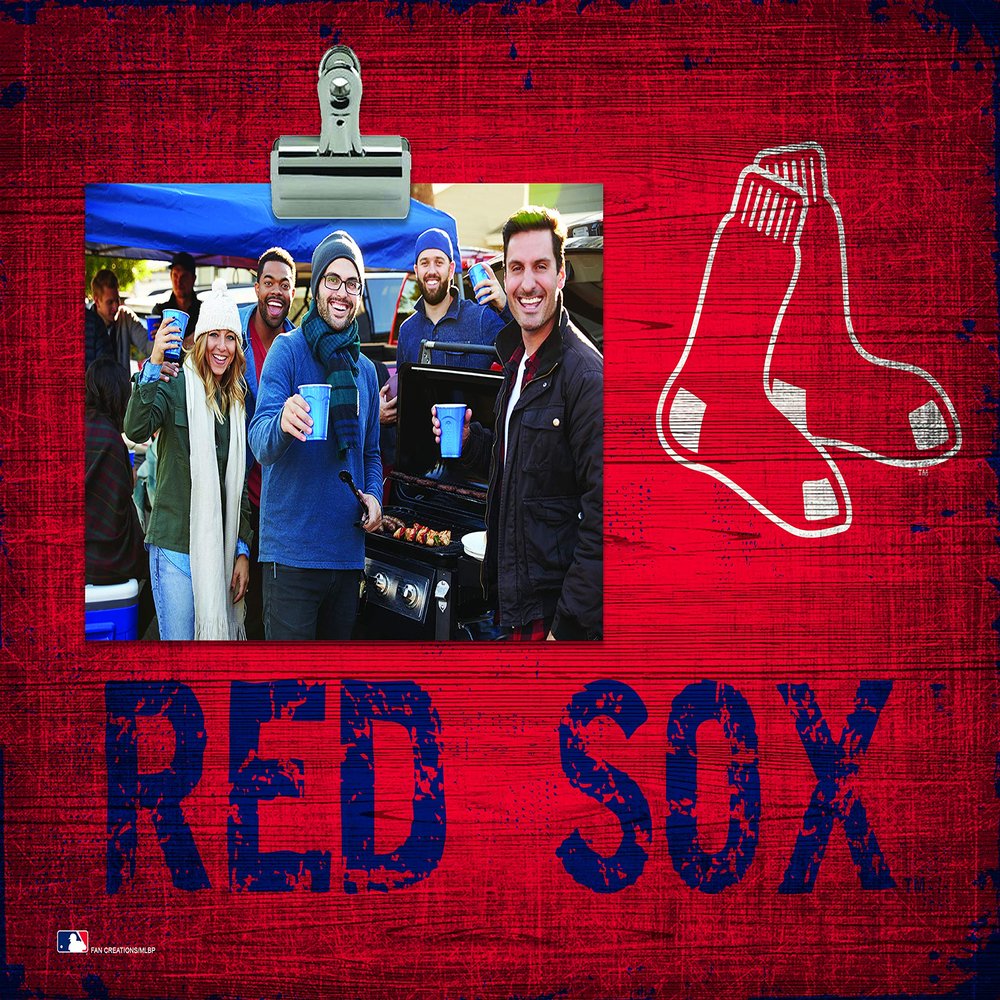 Fan Creations Boston Red Sox Team Name Clip-It Photo Frame