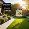 Central Florida Knights Garden Flag with Stand Holder view 4