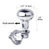 AISI 316 Stainless Steel Boat Steering Wheel Knob Marine Sport Maneuvering Konb Steering Spinner Knob Wheel Suicide Knob Swivel view 2