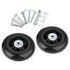 Ricrrover Luggage Suitcase Wheels 70mm x 24mm/2.75"x0.94" w/ABEC 608zz Skate Inline Outdoor Replacement Wheels, One Set of (2) (OD:70 W:24 ID:6 Axles:35 & 40mm) view 4