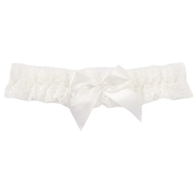 Black Bridal Garters for Wedding Leg Garter Set Lace Black Lace Garters for Bride, 1-ivory, One Size