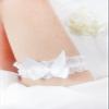 Black Bridal Garters for Wedding Leg Garter Set Lace Black Lace Garters for Bride, 1-ivory, One Size view 4