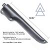 Bushcraft Fillet Knife, 12.25 Inch Fillet Knife for Fish, Fixed Blade Fish Fillet Knife, 440C Hardened Stainless Steel Boning Knife by Kratos - ZF1F view 3