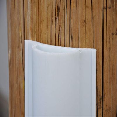 Polyethylene Piling Bumpers - Two 48" pcs 96" Total - White