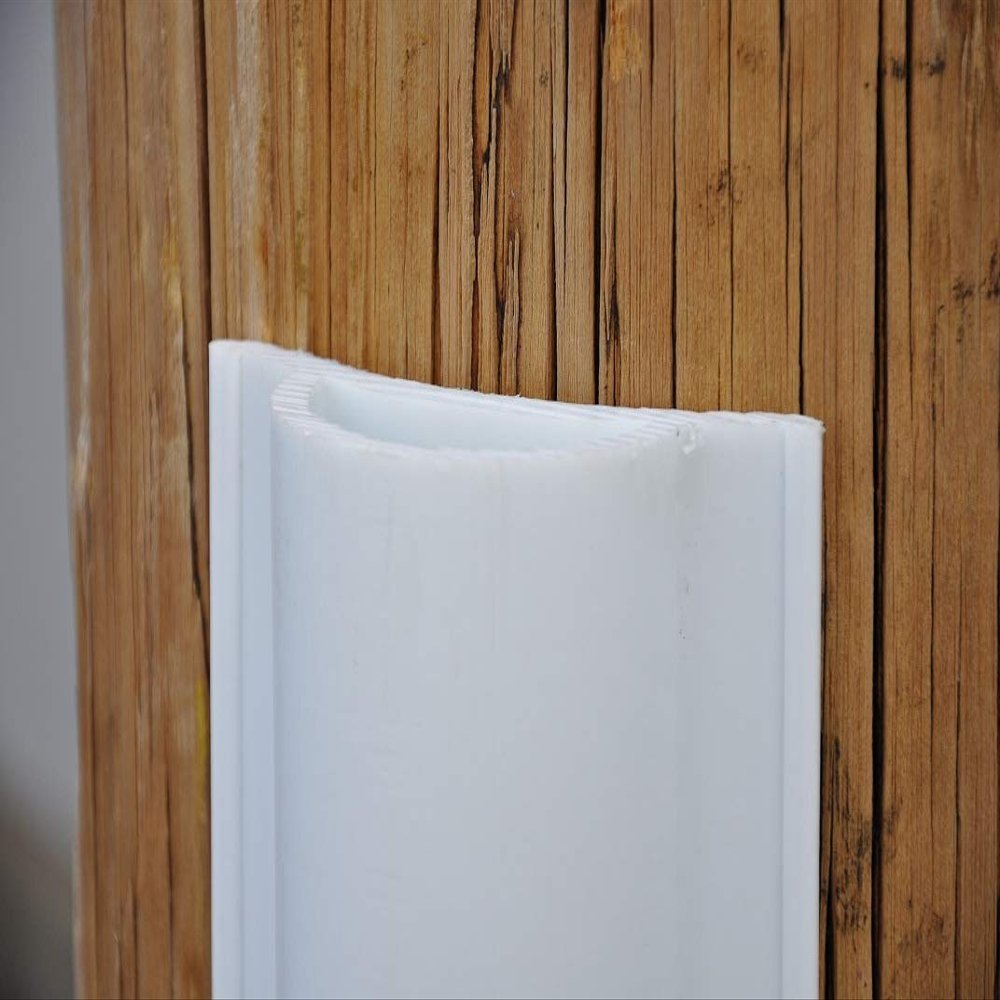 Polyethylene Piling Bumpers - Two 48" pcs 96" Total - White
