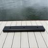 3 Ft. Dock Cushion - Black view 1