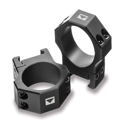Steiner unisex adult Picatinny H Series Lightweight Ring 30mm High 1 35 , Black, High 1.35 US