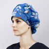 1pc Women's Bouffant Scrub Cap for Long Hair Ladies, Animal Doctors, Free size view 2