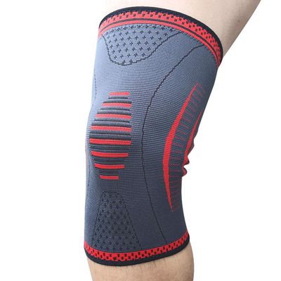 Kmgjc Sports Knee Pads, Tibial stabilizers, Adjustable Support - Arthritis relieves Pain, Sports Injury Rehabilitation and Prevention of re-Injury (Color : B, Size : S)