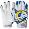 Franklin Sports NFL Los Angeles Rams Youth Football Receiver Gloves - X-Small/Small view 1