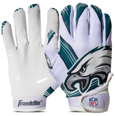 Franklin Sports NFL Philadelphia Eagles Youth Football Receiver Gloves - X-Small/Small