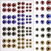 Fishing Lure Eyes, 3D/4D/5D Fly Tying Eyes Lifelike Artificial Realistic Epoxy Fishing Eye for Fishing Lure Making Kit Holographic Fishing Accessories for Fishing Baits DIY view 1