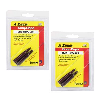 A-ZOOM 223 Rem Precision Snap Caps (2 pcs per Pack (4 pcs Total))