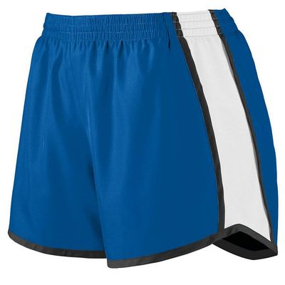 Augusta Sportswear Girls Small Royal/White/Black Shorts