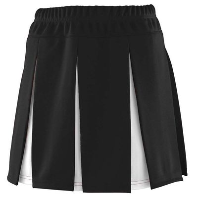 Augusta Sportswear Girls Small Black/White Skirt