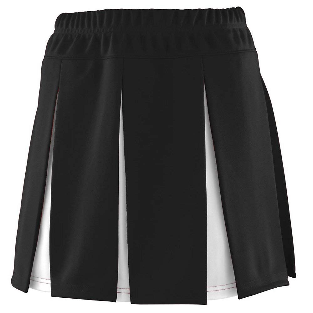 Augusta Sportswear Girls Small Black/White Skirt