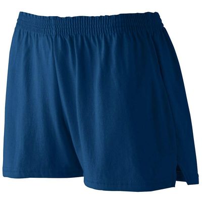 Augusta Sportswear Girls Small Navy Jersey Shorts