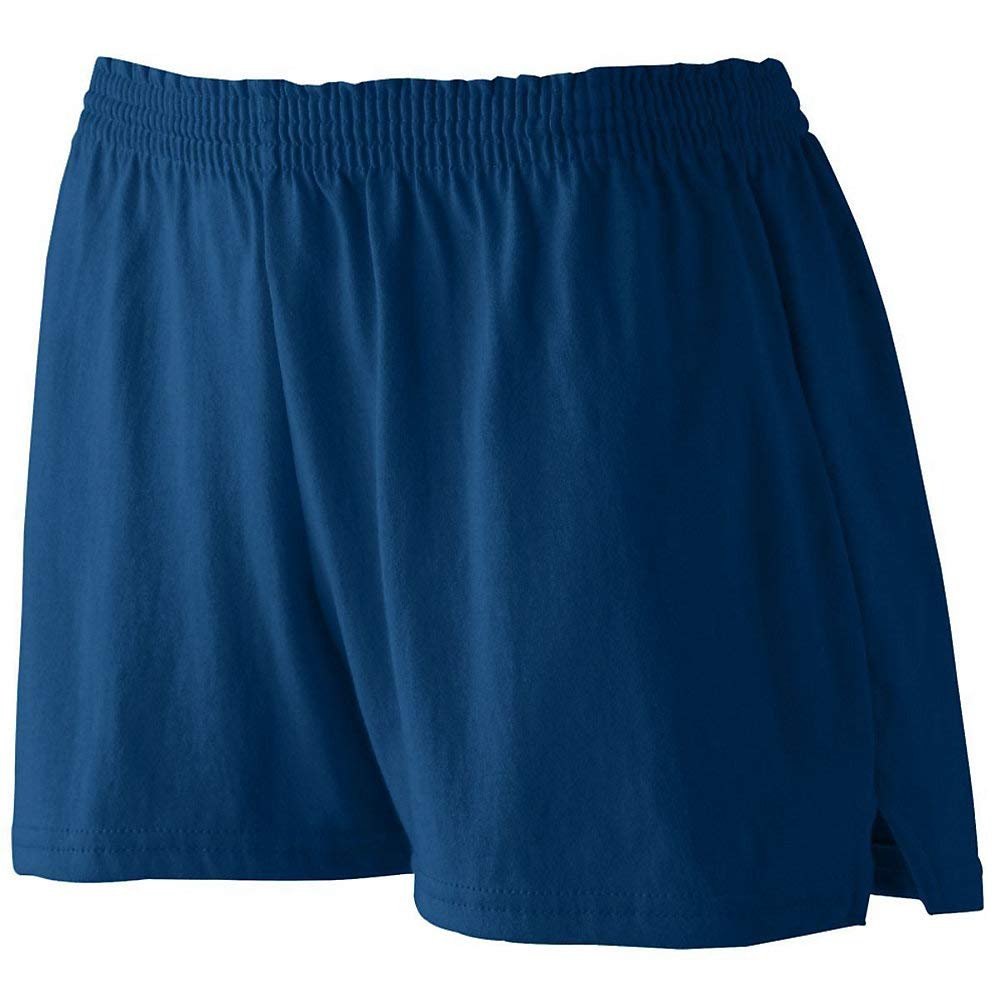 Augusta Sportswear Girls Small Navy Jersey Shorts
