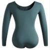 DANSHOW Women Long Sleeve Dance leotards for Ballet Adult lady Train top(4028-M-11) view 2