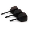 CUESOUL 9 Pieces Integrated Dart Shaft and Flights Standard Shape,Dart Shaft Length 21mm/28mm/33mm view 2