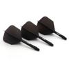 CUESOUL 9 Pieces Integrated Dart Shaft and Flights Standard Shape,Dart Shaft Length 21mm/28mm/33mm view 3