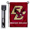 Boston College Eagles Garden Flag with Stand Holder view 1