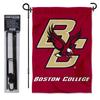 Boston College Eagles Garden Flag with Stand Holder view 2