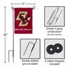 Boston College Eagles Garden Flag with Stand Holder view 3
