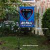 DePaul Blue Demons Garden Flag with Stand Holder view 3