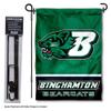 Binghamton Bearcats Garden Flag with Stand Holder view 2