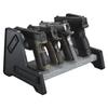 Mind and Action Pistol Rack, Deluxe Handgun Rack Stand,Pistol Display Holder for Gun Safe and Gun Cabinet(4 Gun Holders) view 1