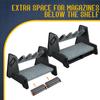 Mind and Action Pistol Rack, Deluxe Handgun Rack Stand,Pistol Display Holder for Gun Safe and Gun Cabinet(4 Gun Holders) view 2