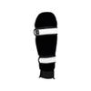 Combat Corner Supreme Synthetic Leather Muay Thai Shin Guards | Full Leg Protector Pads and Fighting Training Protective Gear for MMA, Kickboxing, BJJ, Karate, Martial Arts view 4
