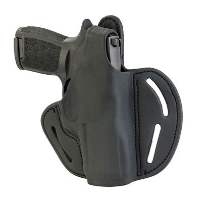 1791 GUNLEATHER P320c Holster - Thumb Break OWB Leather Gun Holster - Righty - Fits Sig M11-A1, P229c, P320c, P320 Carry, P320 X-Carry, P250 Springfield XDMc, Beretta Cougar 8000F