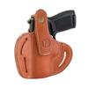 1791 GUNLEATHER P320c Holster - Thumb Break OWB Leather Gun Holster - Righty - Fits Sig M11-A1, P229c, P320c, P320 Carry, P320 X-Carry, P250 Springfield XDMc, Beretta Cougar 8000F view 2