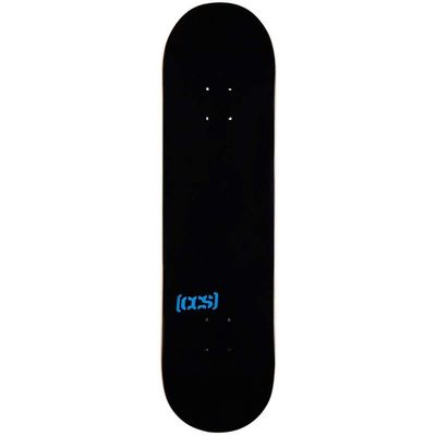 [CCS] Logo Skateboard Deck Black 7.00"