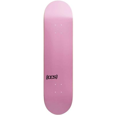[CCS] Logo Skateboard Deck Pink 8.50"