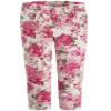 Mayoral Chic Little Girls 2-9 Fuchsia-Pink Floral Print Stretch Jeggings/Pants, Fuchsia,5 view 1