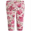 Mayoral Chic Little Girls 2-9 Fuchsia-Pink Floral Print Stretch Jeggings/Pants, Fuchsia,5 view 2