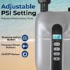 SereneLife Electric Paddle Board Pump - Portable 20 PSI Dual-Stage Air Compressor for Super Fast Inflation and Deflation, Auto-Off, LCD Display and 12V Car Connector - for SUP, Boats & Inflatables view 4