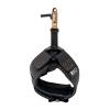 B3 Archery King Flex Single-Caliper Wrist Strap Archery Compound Bow Arrow Release Aid Trigger w/Adjustable Travel, Roller-Sear Blackened Stainless Steel Jaw, Flex Connector System, Desert Brown view 1