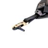 B3 Archery King Flex Single-Caliper Wrist Strap Archery Compound Bow Arrow Release Aid Trigger w/Adjustable Travel, Roller-Sear Blackened Stainless Steel Jaw, Flex Connector System, Desert Brown view 4