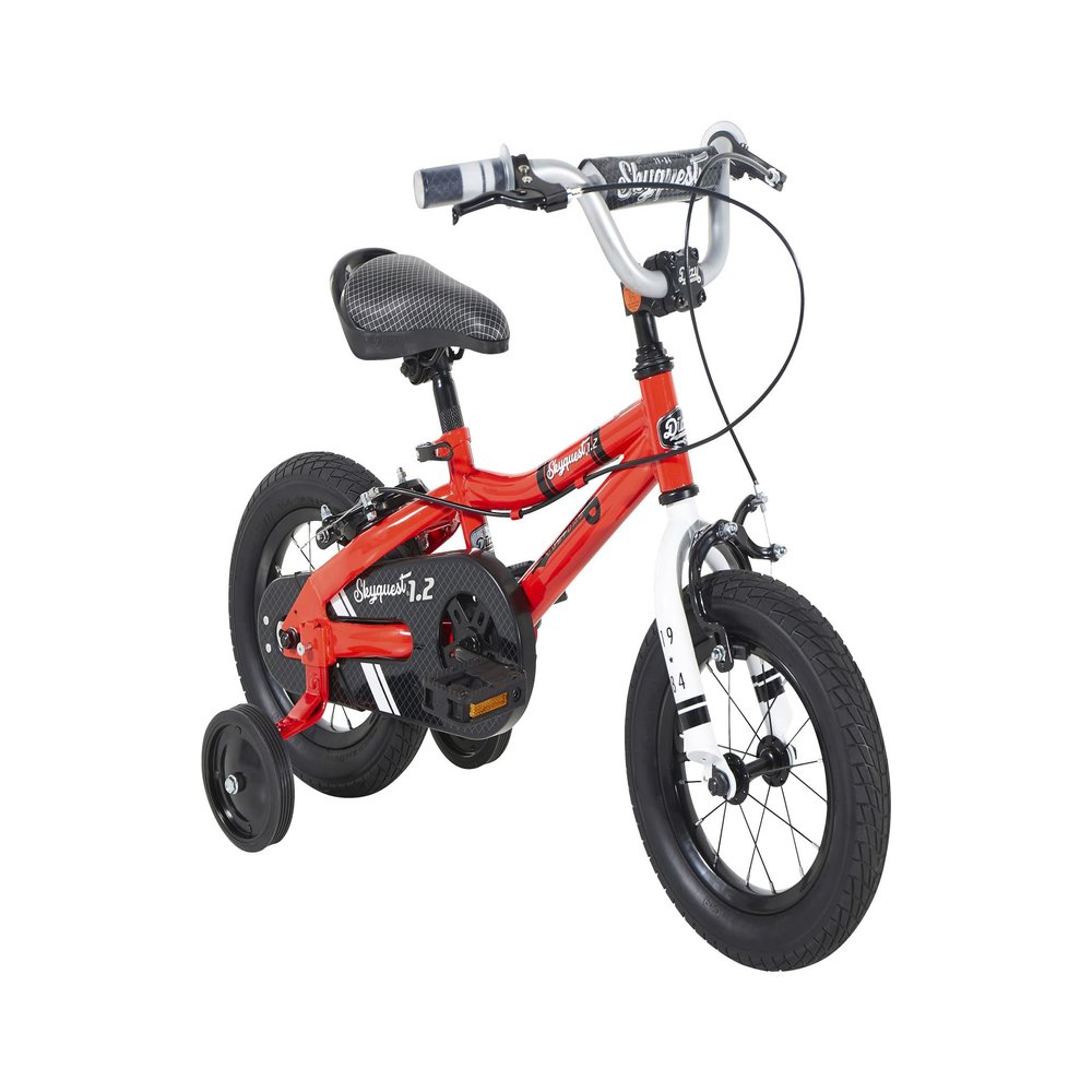 Duzy Customs 12 Red Kids Bike with Five Minute Quick Assembly
