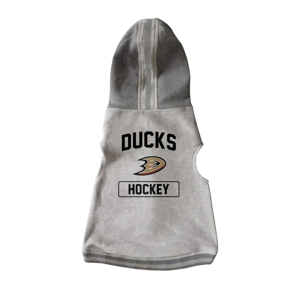 Littlearth NHL Anaheim Ducks Pet Hooded Crewneck, Team Color, Small