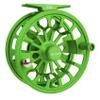 Aventik FLK Fly Fishing Reel Aluminum Trout 3/5, 5/7, 7/9wt Large Arbor Freshwater Fly Reel with Line (Green 3/5) view 1
