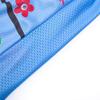 Women Cycling Jersey Short Sleeve MTB Bike Clothing Road Bicycle Shirt Flowers Blue Size XL view 4