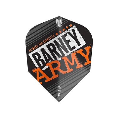 TARGET Darts Barney Army Pro Ultra Black Vapor Dart Flights