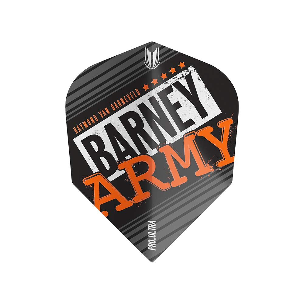 TARGET Darts Barney Army Pro Ultra Black Vapor Dart Flights